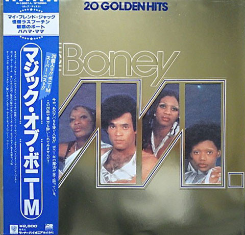 BONEY M - 20 GOLDEN HITS - JAPAN
